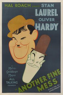 دانلود فیلم Another Fine Mess 1930 یک افتضاح حسابی با دوبله فارسی